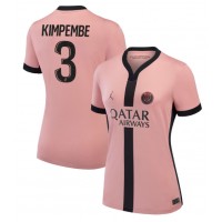 Paris Saint-Germain Presnel Kimpembe #3 Fotballklær Tredjedrakt Dame 2024-25 Kortermet